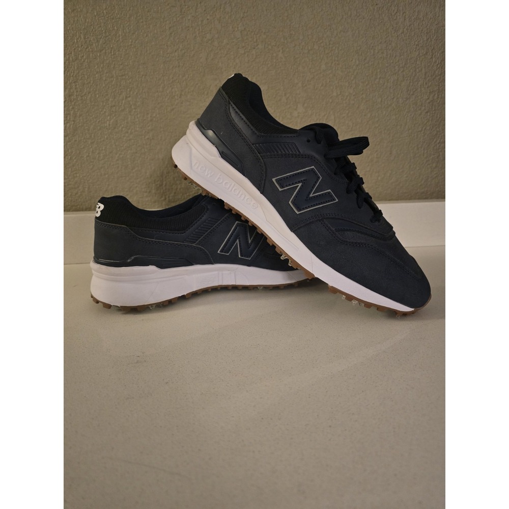 New Balance 997‎ Spiked Golf Shoes - Navy Blue